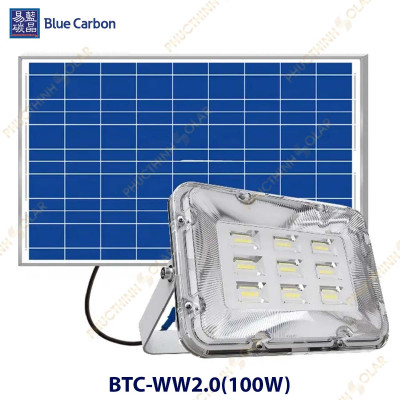 Đèn pha năng lượng mặt trời 100W - Blue Carbon BTC-WW2.0