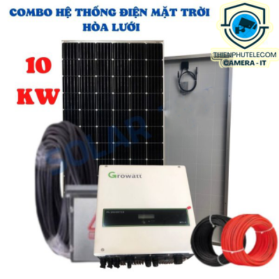 COMBO HỆ THỐNG ĐIỆN NĂNG LƯỢNG MẶT TRỜI 10kW