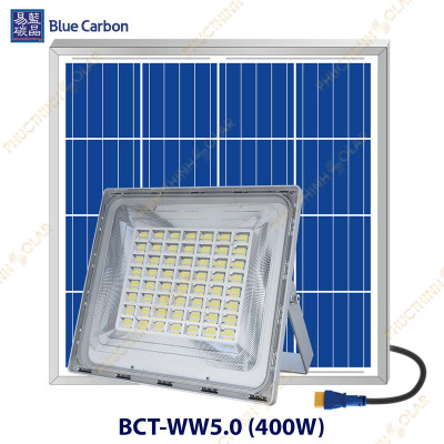 Đèn pha năng lượng mặt trời 400W - Blue Carbon BTC-WW5.0(Cao cấp)